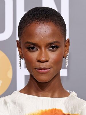 Letitia Wright - The 80th Annual Golden Globe Awards in Beverly Hills